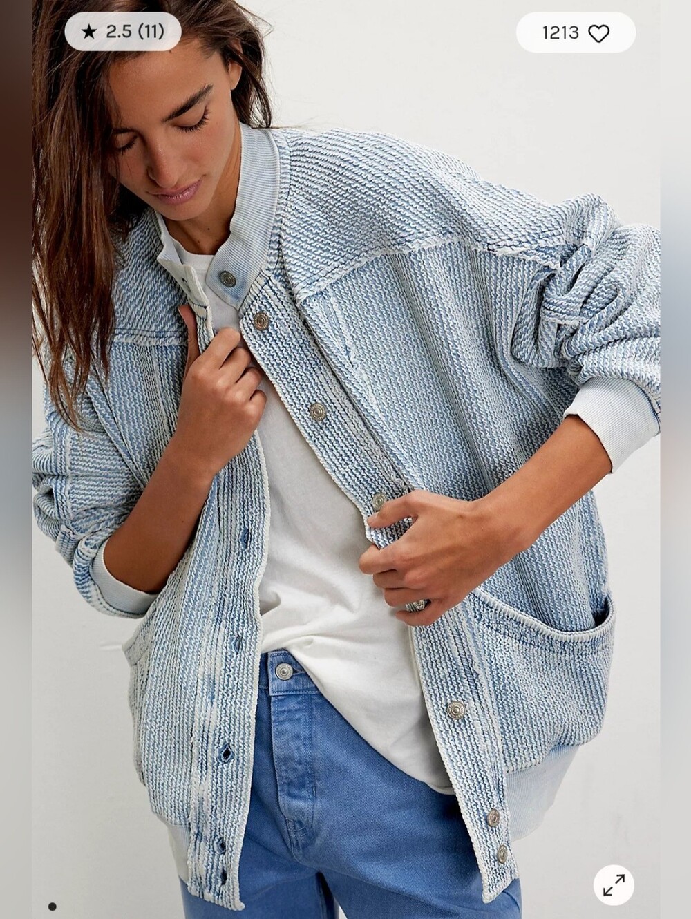 NWOT We The Free Fade Into You Cardi